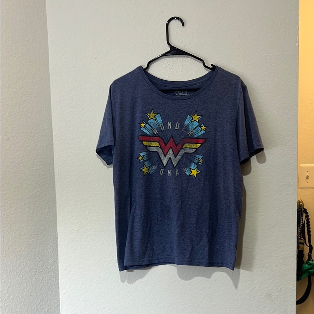 DC Blue Wonder Woman Tee - Short Sleeve